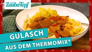 Gulasch im Thermomix® So wird es richtig zart  EINFACHES Rezept 😋😍 [upl. by Oned]