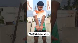 Cubitus valgus  Exercise sscgd fitness defenceforces army bsf [upl. by Nigel]