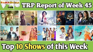 FMN TRP Report of Week 45  Top 10 Popular Shows of this Week [upl. by Notluf]