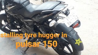 How to install Pulsar 200nspulsar 160 ns tyre hugger in pulsar 150 pulsar 180 pulsar 220 [upl. by Acirret]