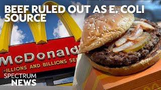 McDonalds Quarter Pounder back on the menu after E coli scare  Spectrum News [upl. by Nerreg]