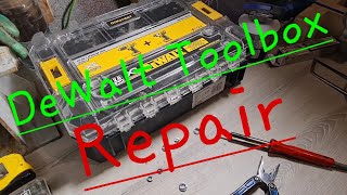 Today I repaired a DEWALT TOOLBOX [upl. by Dalury]