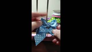 Make your own twisttie bows [upl. by Rudman]