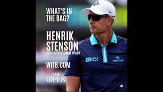 Henrik Stenson WITB  Whats In The Bag The Open Championship at Royal Troon July 2024 [upl. by Romona30]