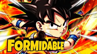 THIS VERSION OF DAIMA MINI GOKU COOKS Dragon Ball Legends [upl. by Idnahr75]