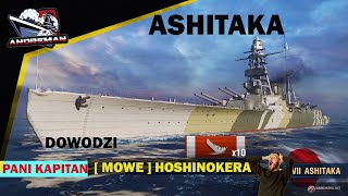 Pancernik Japoński Ashitaka Tier VII Okręt premium World of Warships [upl. by Janie556]