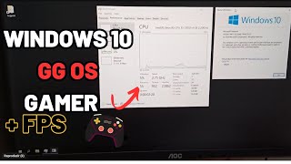 Como Instalar windows 10 GG OS GAMER OTIMIZADO  2024 [upl. by Grayce]