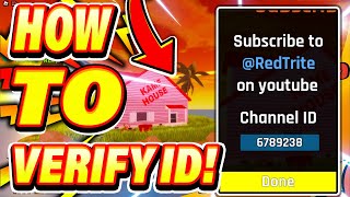 How To VERIFY YOUTUBE ID In Roblox Dragon Ball Hyper Blood For FREE 10M OF ALL STATS [upl. by Luciana805]