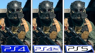 Call of Duty Warzone 20  PS4  PS4 Pro  PS5  Graphics Comparison  Analista De Bits [upl. by Ahsenor]