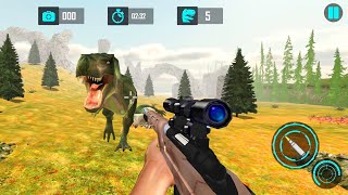 Real Dino Hunter  Dinosaur Games  Android GamePlay 5 [upl. by Schlessel231]