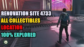 All Renovation Site 4733 Collectibles Location Star Wars Jedi Survivor [upl. by Ettevahs]