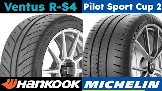 Hankook Ventus RS4 vs Michelin Pilot Sport Cup 2 Connect 240 [upl. by Meenen]