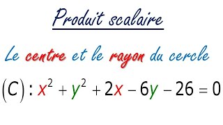 exercice sur le produit scalaire niveau 1 Bac sc [upl. by Trojan]