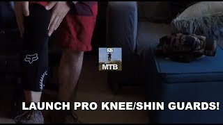 My new knee pads  Fox Launch Pro KneeShin Guards [upl. by Nicodemus]