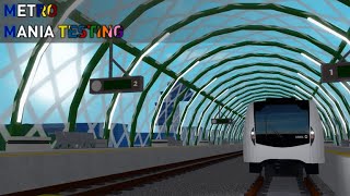 Metro Mania Metrou Bucuresti Roblox  M6 Otopeni1 Mai [upl. by Einahpets]