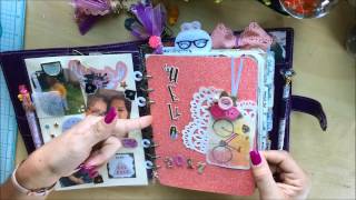 My Planner Setup for 2017Filofax MaldenPlanner Flip Through [upl. by Hun]