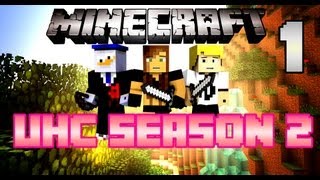 Minecraft ULTRA HARDCORE UHC Season 2 Ep 1 [upl. by Pippas917]