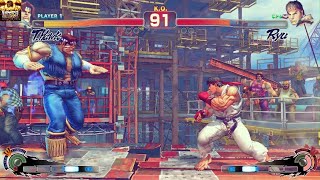 Ultra Street Fighter IV T Hawk vs Ryu [upl. by Borden629]