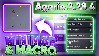 AGARIO MOD MENU IOS 2284 TUTORIAL NO JAILBREAK NO SCARLET NO PC  AGARIO MACRO IOS AGARIO MOBILE [upl. by Maryanne91]