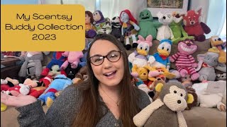 MY SCENTSY BUDDY COLLECTION 2023 OVER 45 BUDDIES DISNEY amp MORE  Leanna Loves Scentsy [upl. by Nutter]