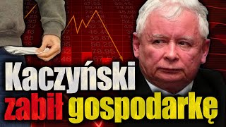 Kaczyński zabił gospodarkę PKB zaczyna spadać inflacja rośnie zacznie się bezrobocie Jan Piński [upl. by Eiramana237]