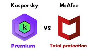 Kaspersky premium VS McAfee Total Protection  Vírus Windows [upl. by Ailati]