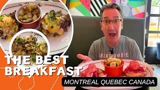 The Best French Breakfast in MONTREAL CANADA [upl. by Neibart]