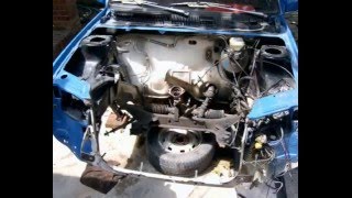 Peugeot 205 TU 1600cc engine with Twin Carbs [upl. by Verdi]