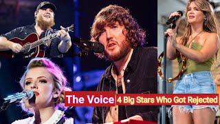 Shocking news  4 Big Stars Who Got Rejected by ‘The Voice’ [upl. by Irwin]