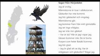 Ljudbok Nisse Holgersson kapitel 48 Sagor från Härjedalen [upl. by Tamsky508]