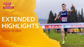 AMAZING Antalya 😍 2024 SPAR European Cross Country Championships  Extended highlights [upl. by Eeloj]