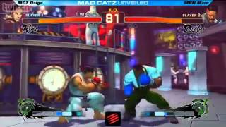 SSFIVAE v2012  Daigo Umehara Ryu vs Marn Dudley  Unveiled 2013 day 2 [upl. by Leroj]