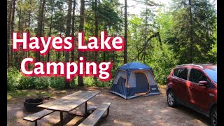 Out camping at Hayes Lake state park in Northwestern Minnesota [upl. by Westberg565]