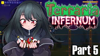 Fighting The Mechanical Bosses  Terraria Calamity Infernum Scythe Only Part 5 [upl. by Naejamron]