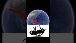 Spider Bug Car on Google Earth and Google Maps 🌎 shorts [upl. by Ohploda]