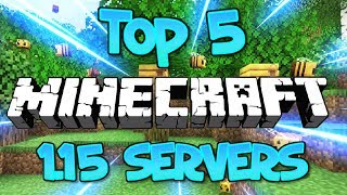 Top 5 Minecraft 115 Servers 1819110112113114115 2019 HD New Big Minecraft Servers [upl. by Gombosi721]