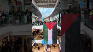 Pro Palestine protest in Stratford Westfield yesterday london [upl. by Ingram458]