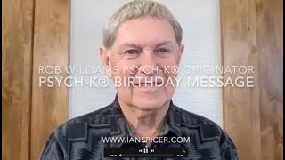 PSYCHK 35th Birthday Message from Originator Rob Williams [upl. by Alyda]