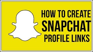 How To Create Snapchat Profile Links  Direct SNAPCHAT LINK [upl. by Araeit305]