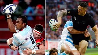 The GREATEST Rugby Offloads [upl. by Leinoto7]