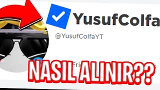 ROBLOX TİK DOĞRULAMA ROZETİ NASIL ALINIR ✔️  Verify Badge Update  Roblox Türkçe [upl. by Jaquith]