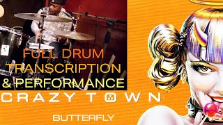 Crazy Town – Butterfly  Transcription amp Performance [upl. by Asirap382]