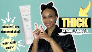 Avène Cicalfate  Restorative amp Protective Skin Barrier Face Cream  Review amp Demo [upl. by Yma]