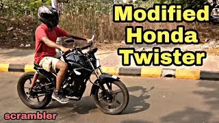 MODIFIED HONDA CB TWISTER [upl. by Esilenna]