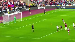 Amazing Penalty 🔥 Jarrod Bowen Goal West Ham Vs Manchester United 21 All Goals amp Highlights [upl. by Hinda]