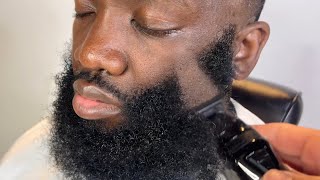 ASMR shaving a beard off [upl. by Viki]