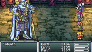 Final Fantasy V Advance  Exdeath Battle [upl. by Lower]