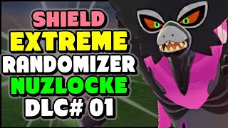 RANDOMIZED ISLE OF ARMOR  Pokemon Sword and Shield Extreme Randomizer Nuzlocke DLC Episode 1 [upl. by Norm]