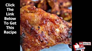 Air Fryer Recipes Chicken Wings  Air Fryer Honey BBQ Breaded Chicken Wings [upl. by Eemyaj]