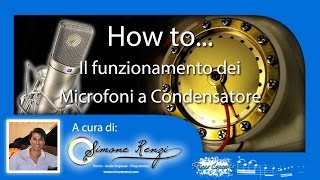 Funzionamento dei microfoni a condensatore  HOW TO by Pianoconcertoit [upl. by Sobel989]